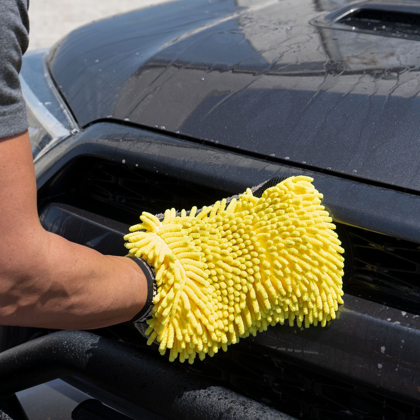 Foam King Mitt & Towel